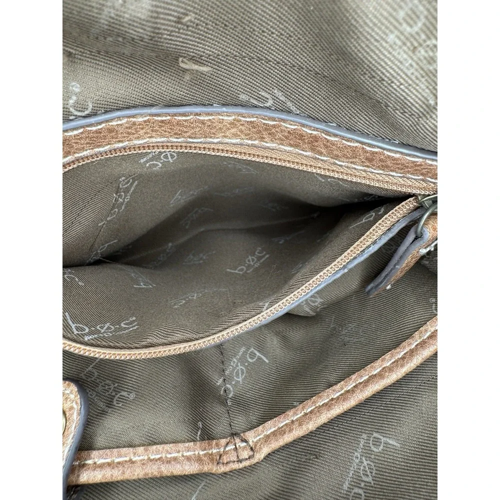 BOC Born‎ Concepts Crossbody Brown Bag Medium Size Purse B.O.C.